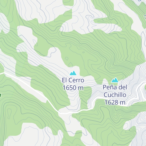 Map of El Cerro