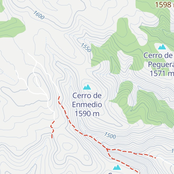 Map of Cerro de Enmedio