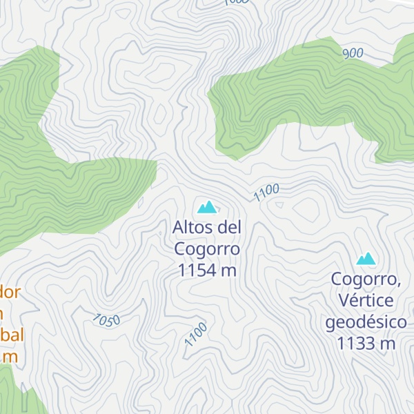 Map of Altos del Cogorro