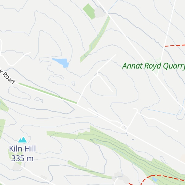 Map of Spicer Hill