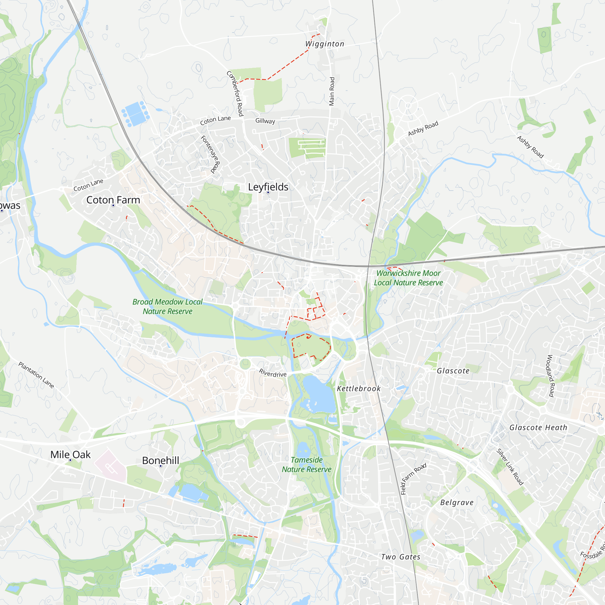 Tamworth Information Centre map