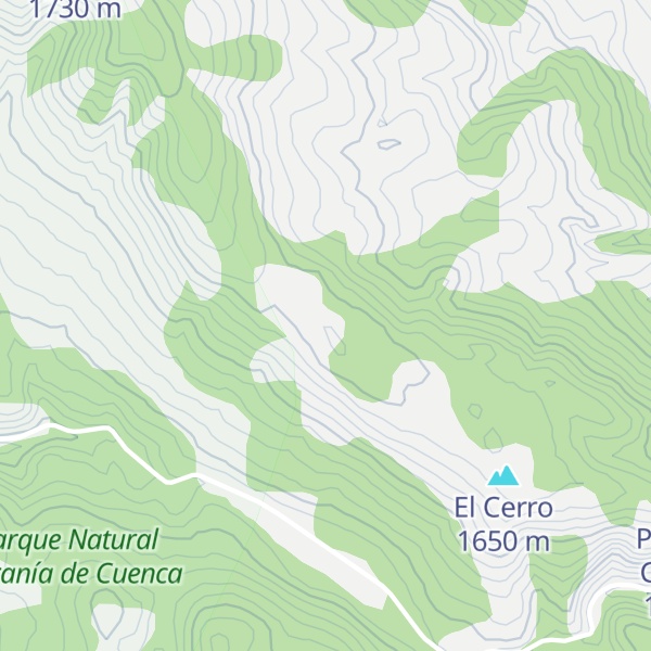 Map of Peña de la Cobertera