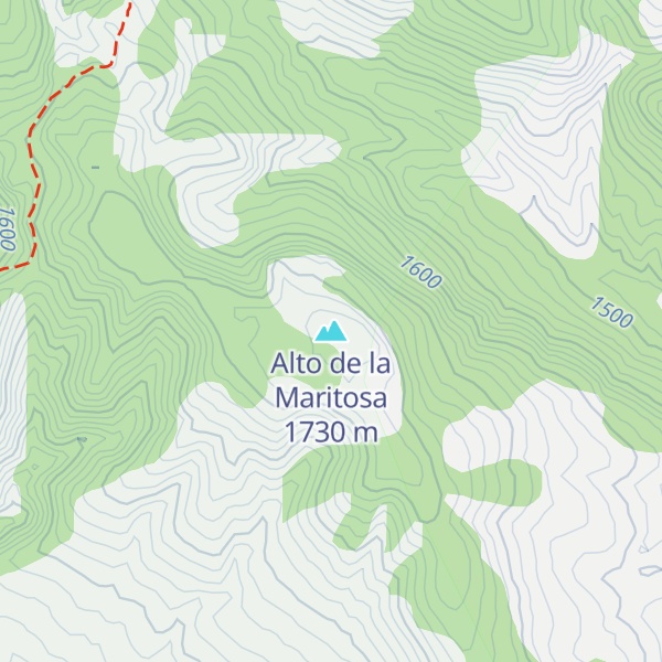 Map of Alto de la Maritosa