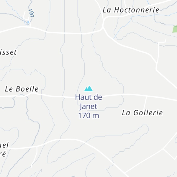Map of Haut de Janet