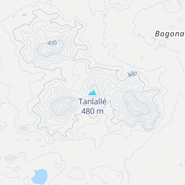Map of Tanlallé