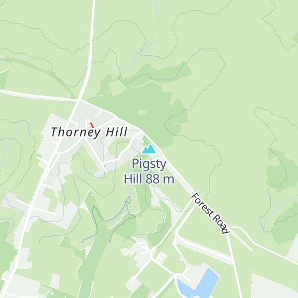 Map of Pigsty Hill
