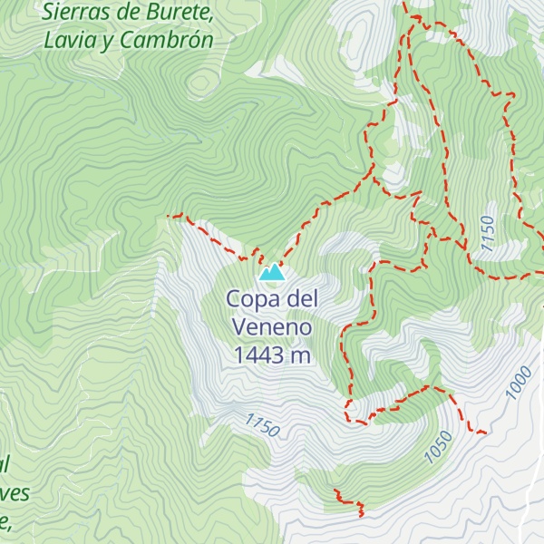 Map of Copa del Veneno