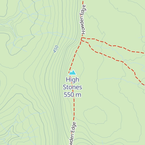 Map of High Stones