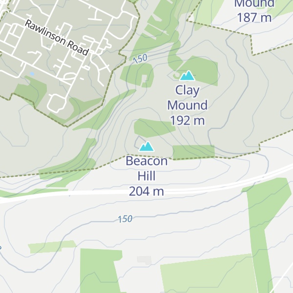 Map of Beacon Hill