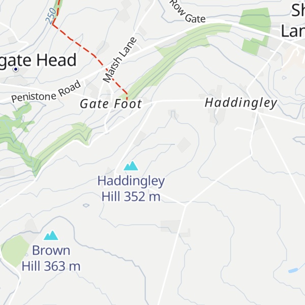 Map of Watson Hill