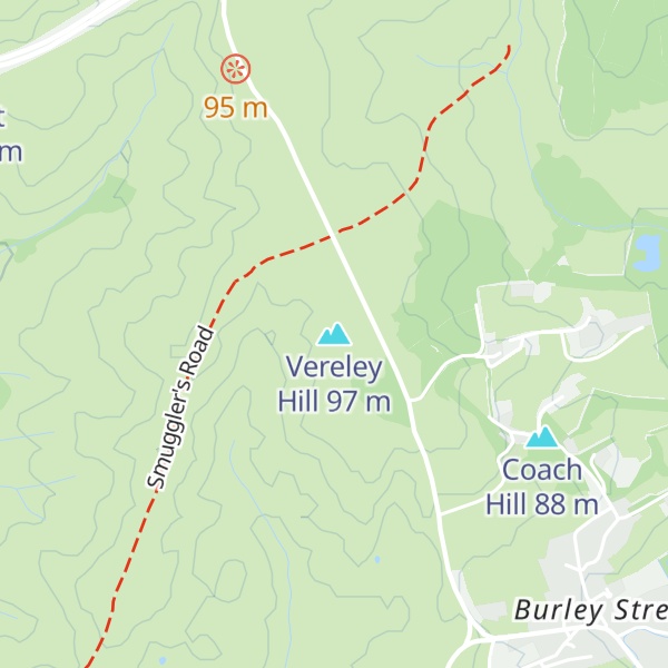 Map of Vereley Hill