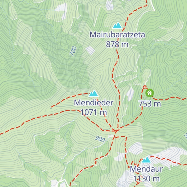 Map of Mendieder