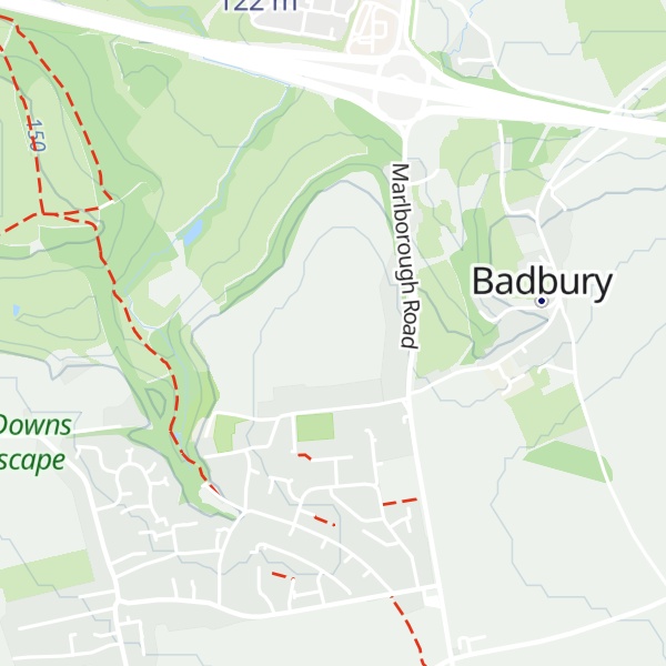 Map of Plough Hill