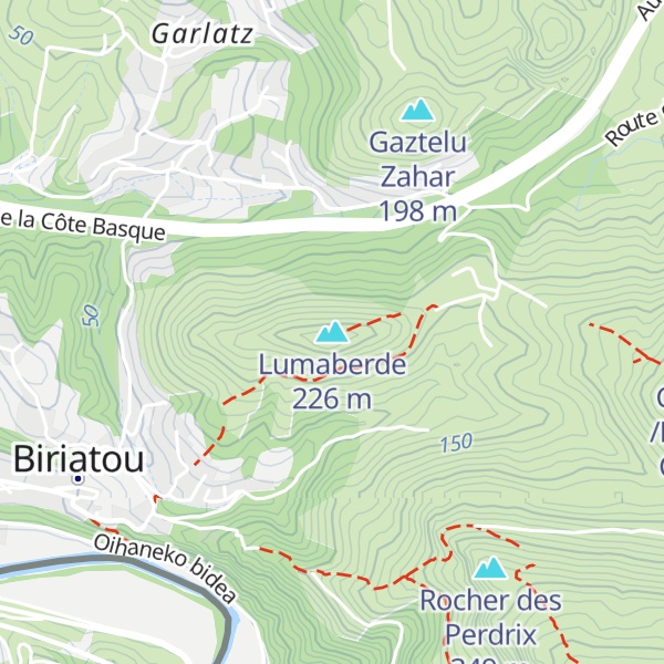 Map of Lumaberde