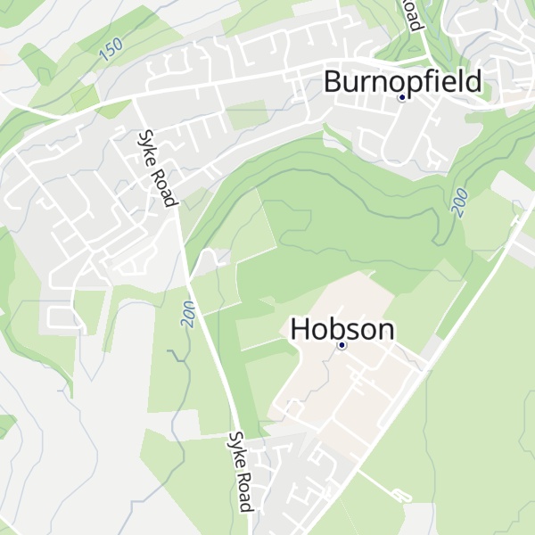Map of Black Hill