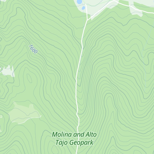 Map of Refugio del Angosto