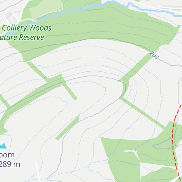 Map of Stanley Hill