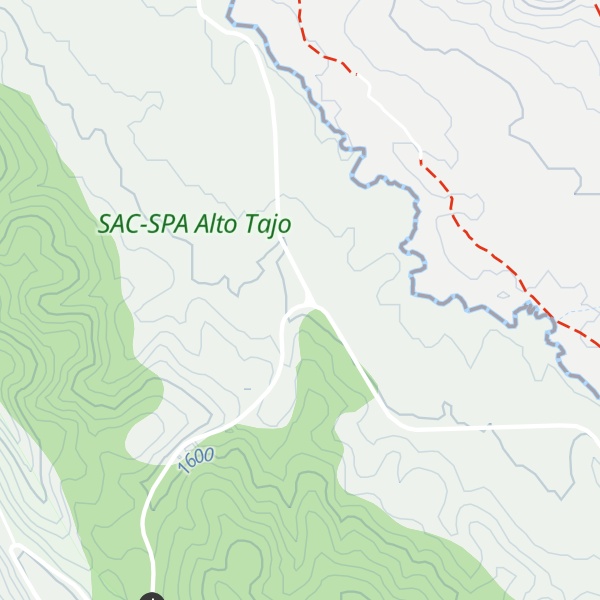 Map of Refugio El Monolito Casa Forestal