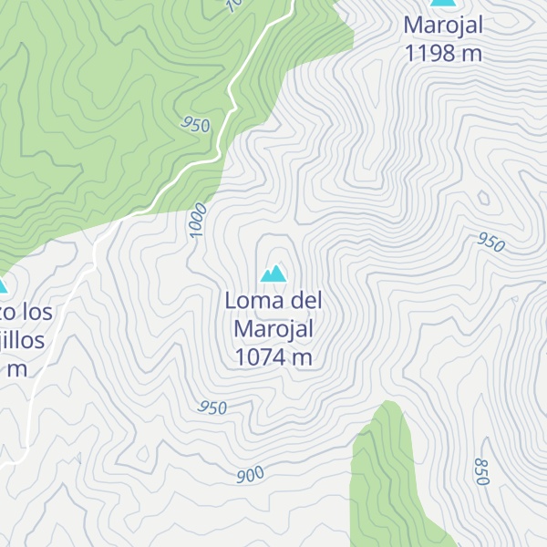 Map of Loma del Marojal