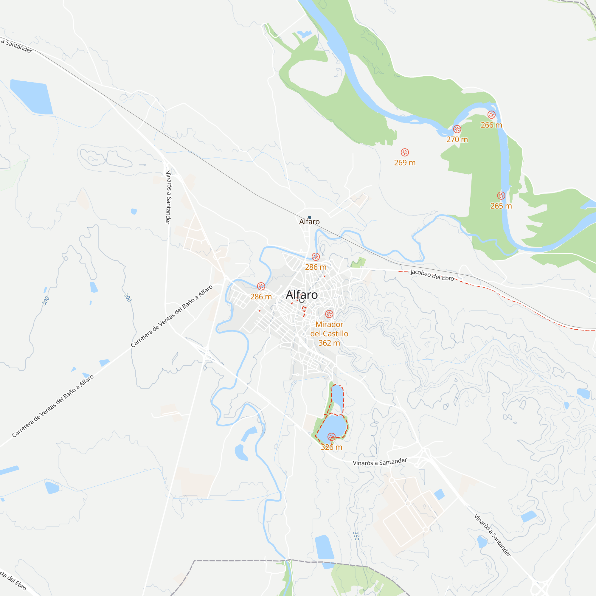 Oficina de Turismo map