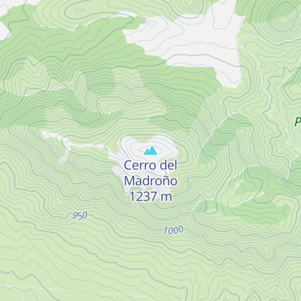 Map of Cerro del Madroño