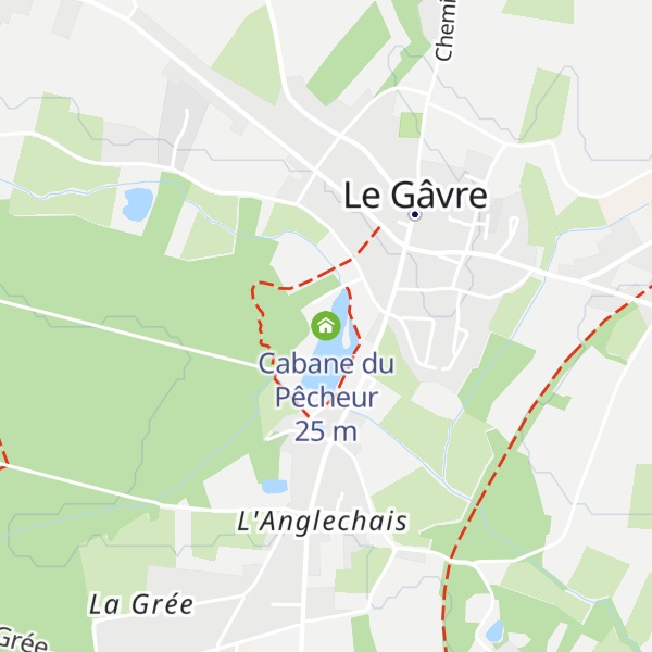 Map of Cabane du Pêcheur