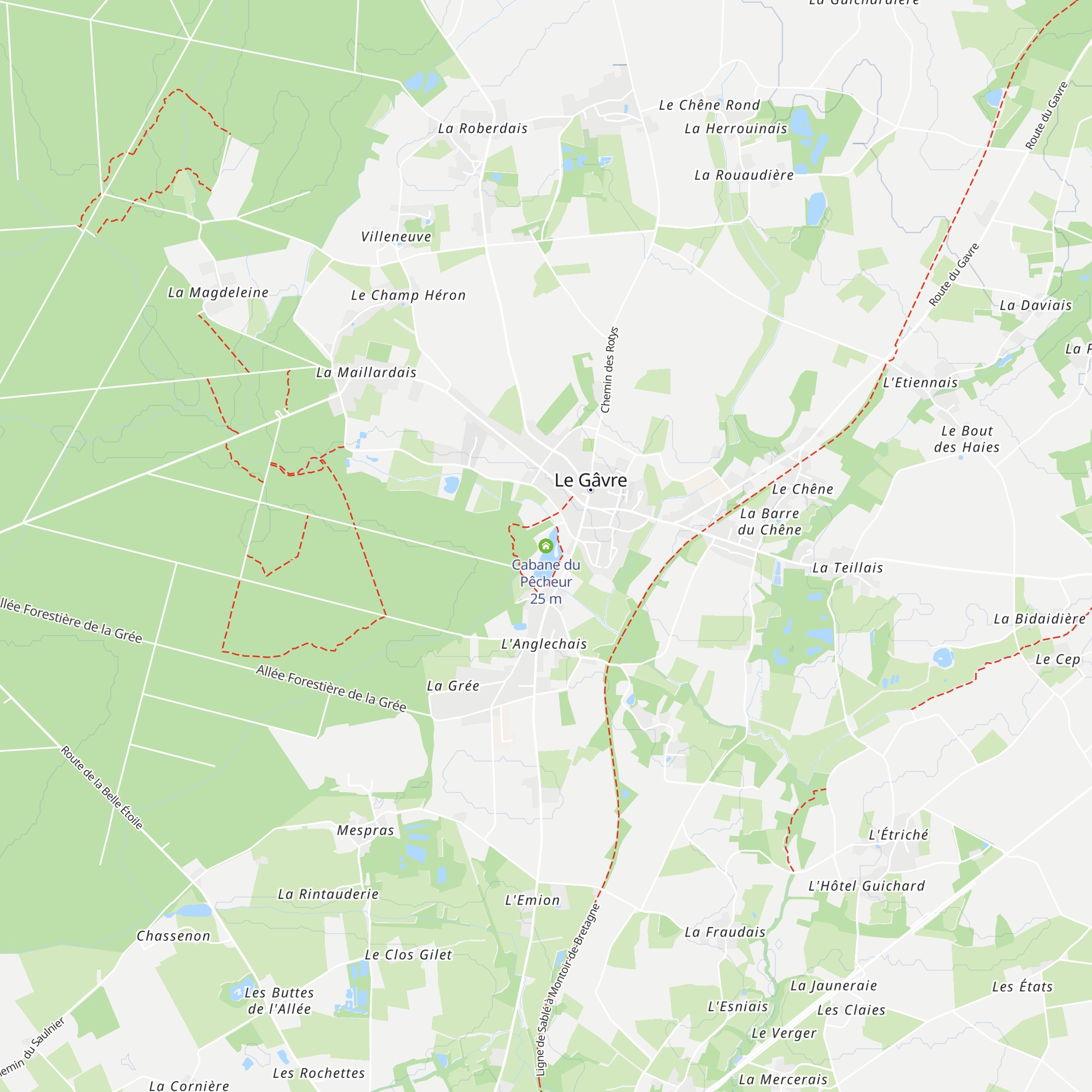 Cabane du Pêcheur map