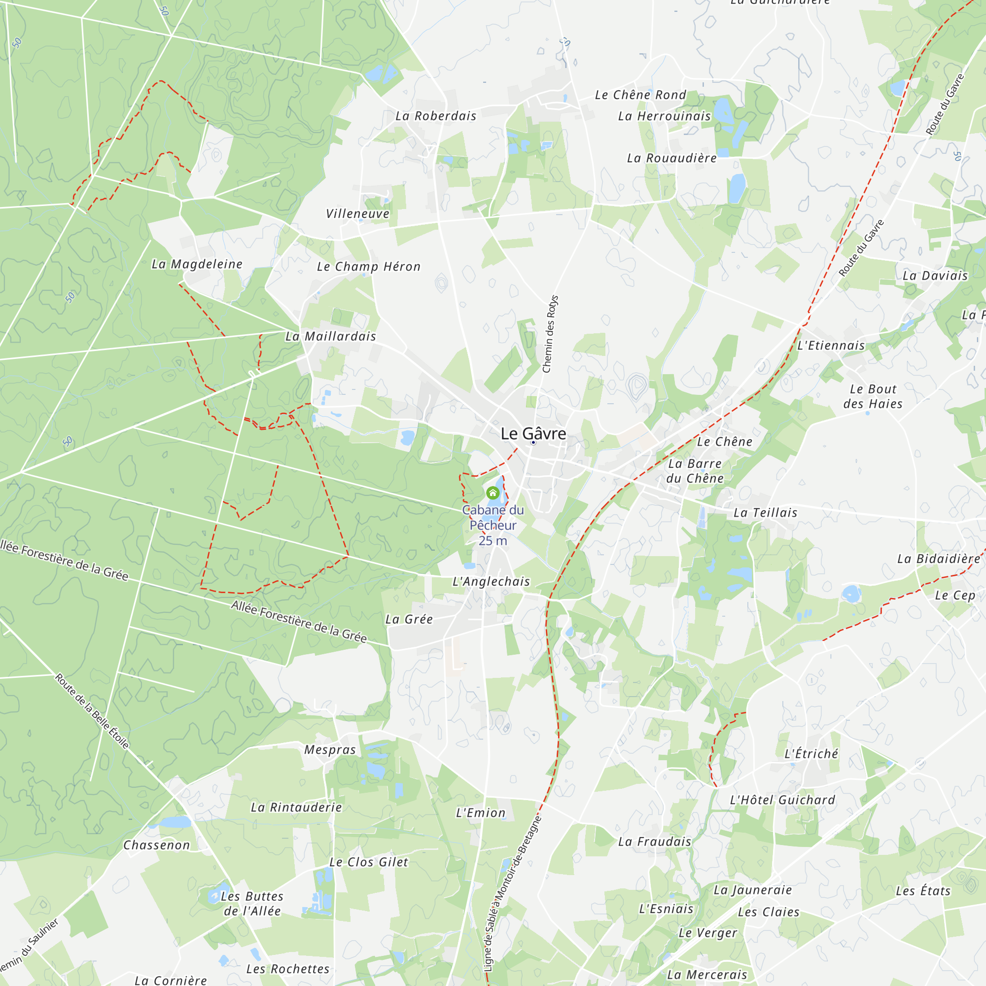 Cabane du Pêcheur map