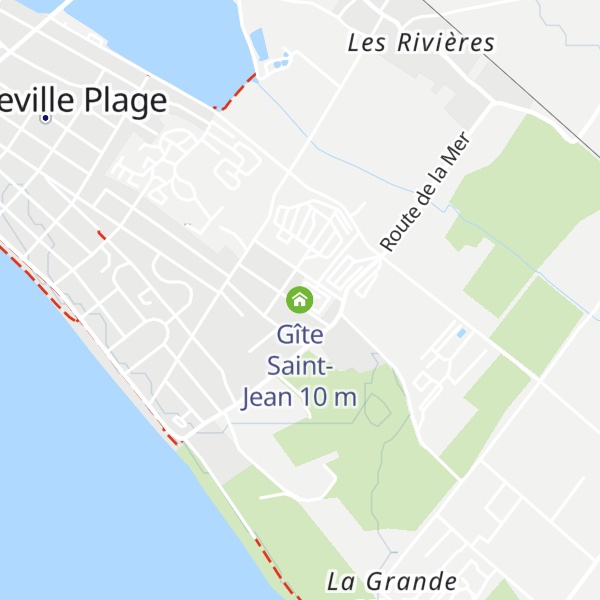 Map of Gîte Saint-Jean