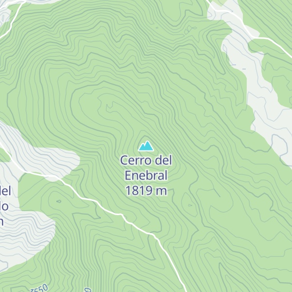 Map of Cerro del Enebral