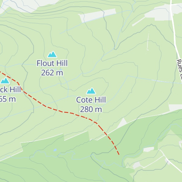 Map of Cote Hill