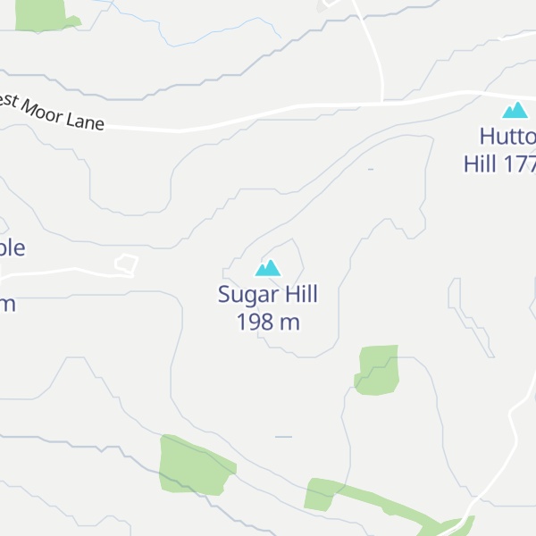 Map of Sugar Hill