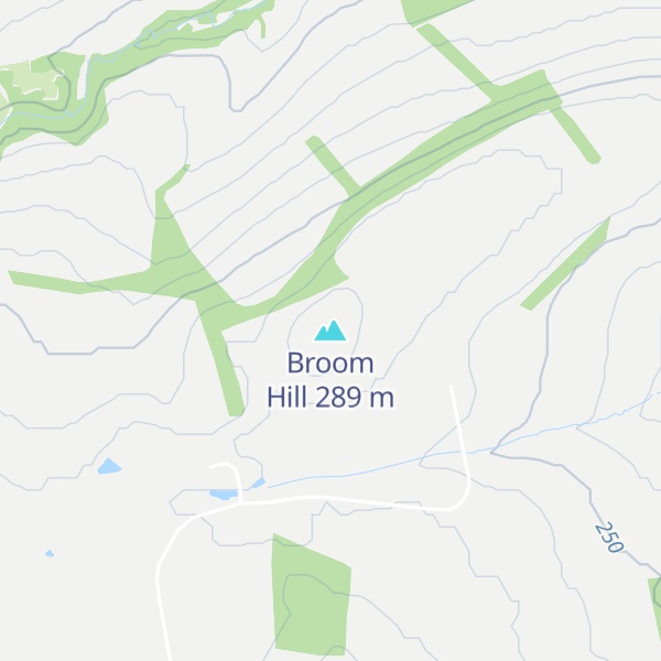 Map of Broom Hill