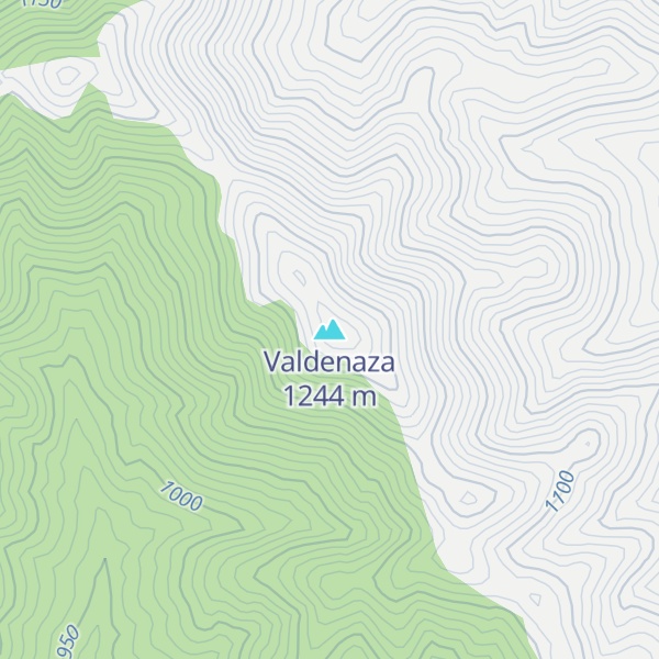 Map of Valdenaza