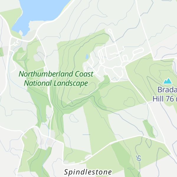 Map of West Hill