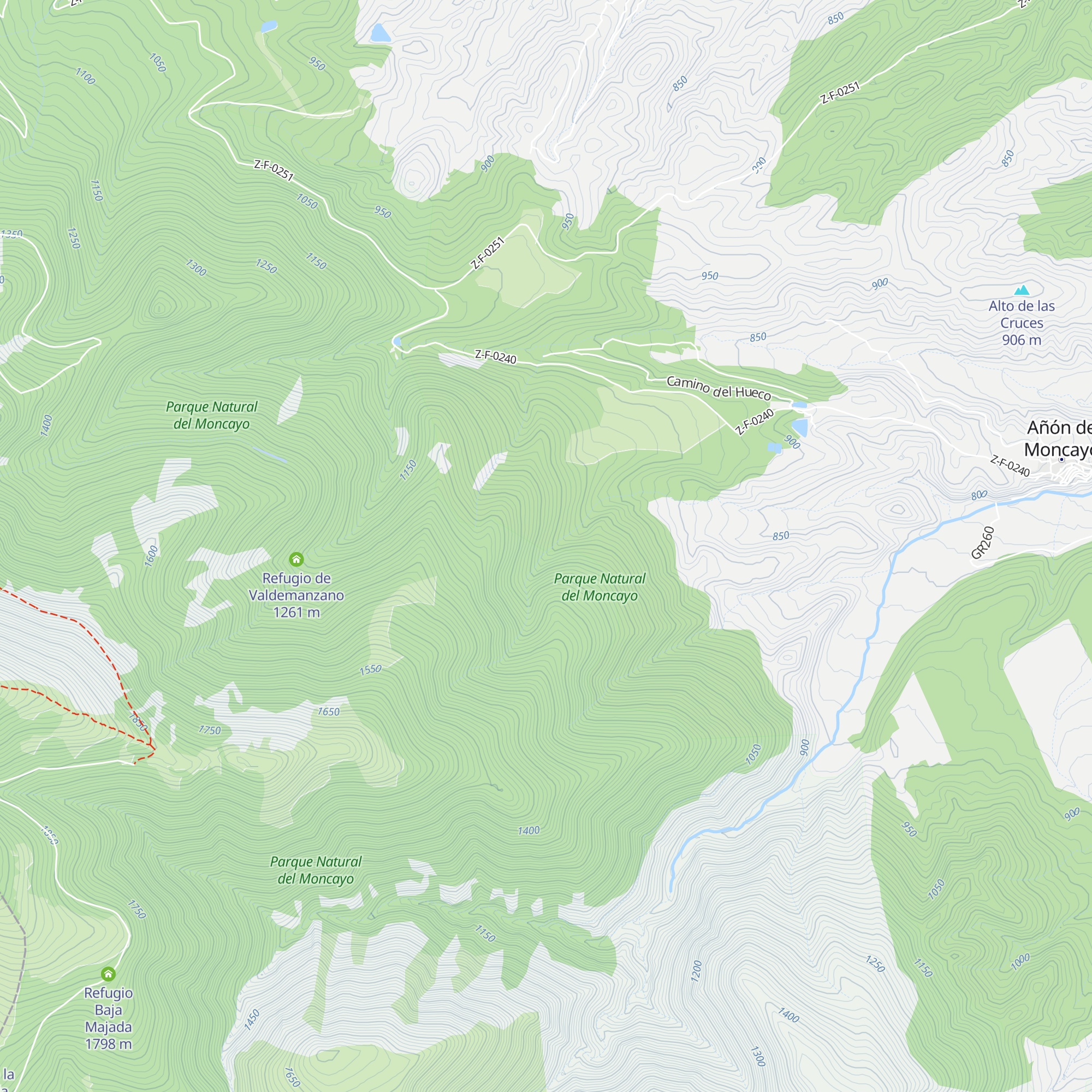 Refugio Hernanikoa map