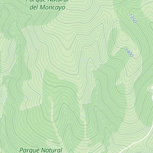 Map of Refugio de Cerrogordo