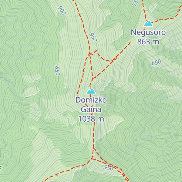Map of Domizko Gaina