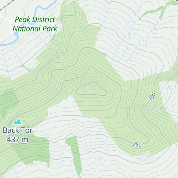 Map of Lose Hill
