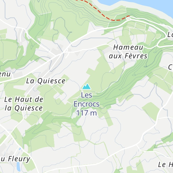 Map of Les Encrocs
