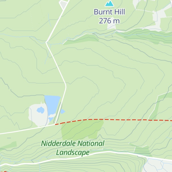 Map of Cop Crag