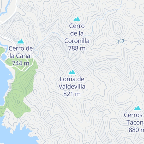 Map of Loma de Valdevilla