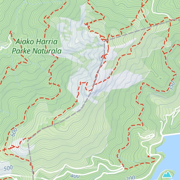 Map of Lizarretako gaina