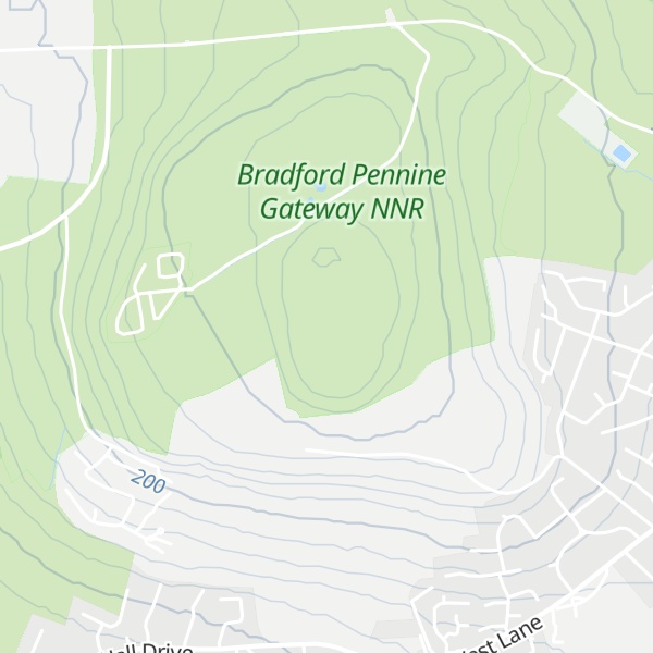 Map of Hope Hill