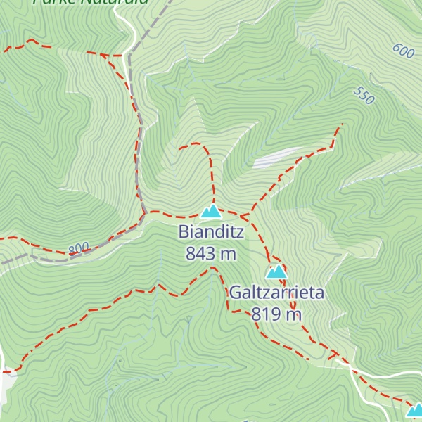 Map of Bianditz