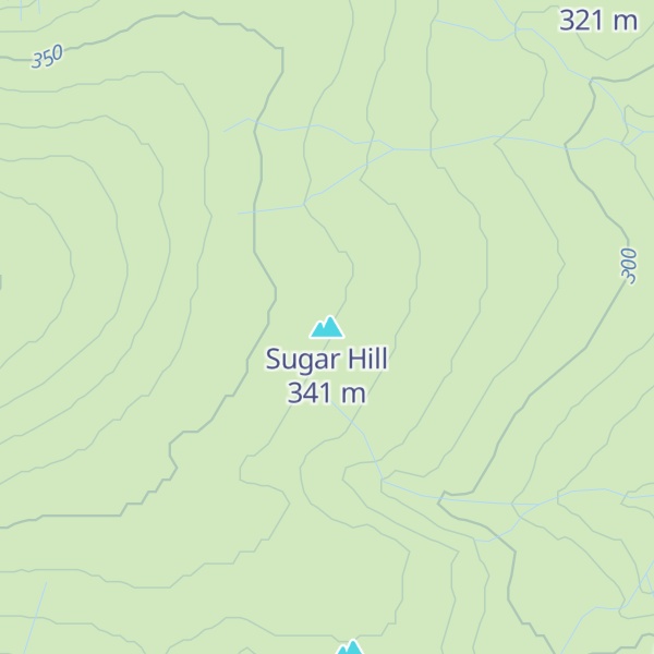 Map of Sugar Hill