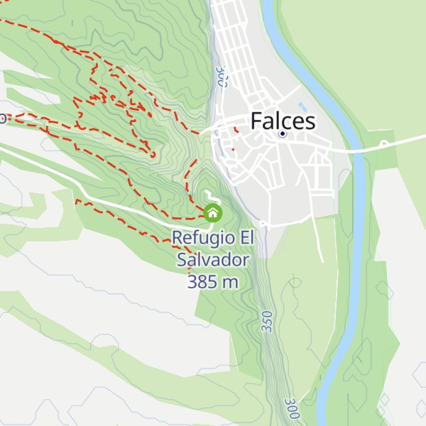 Map of Refugio El Salvador