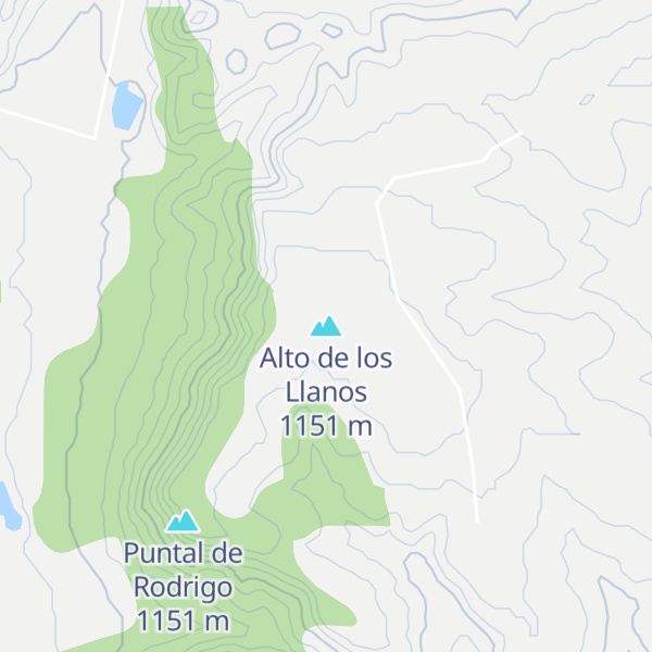 Map of Alto de los Llanos