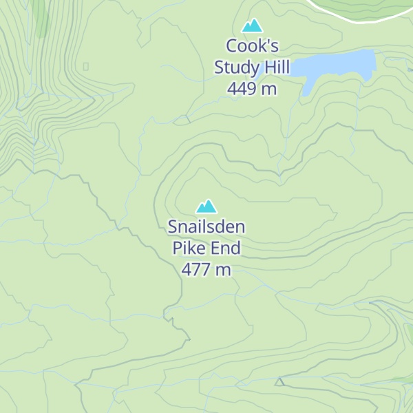 Map of Snailsden Pike End
