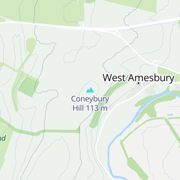 Map of Coneybury Hill